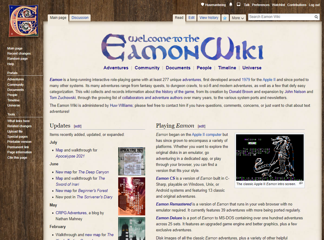 Eamon Wiki